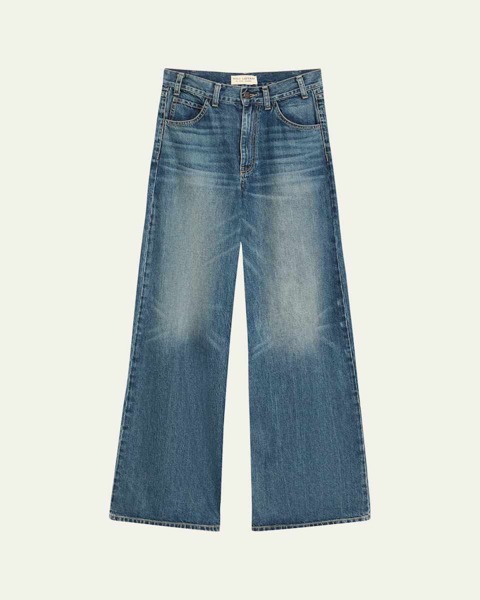 Salome Wide-Leg Simon Wash Jeans